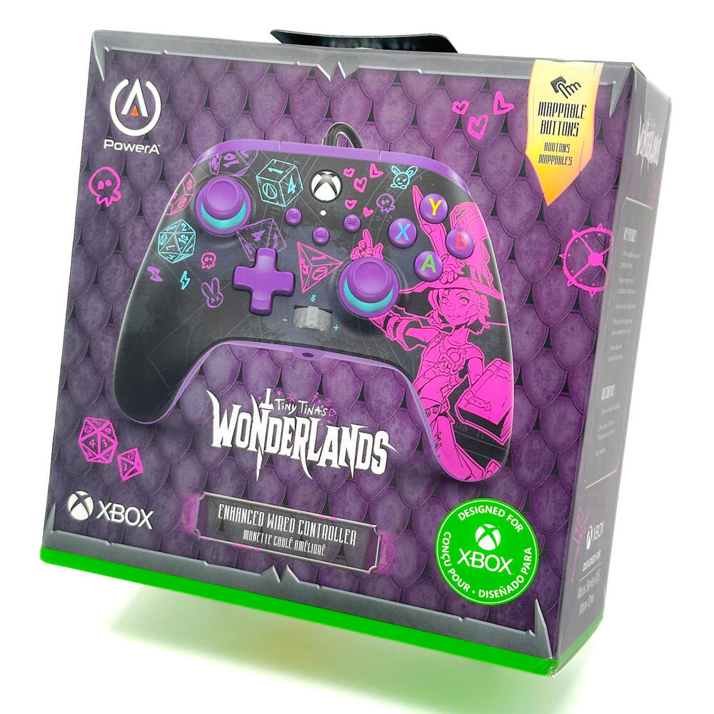 Tiny Tina's Wonderlands Xbox Controller PowerA‎ Mappable Buttons Enhanced Wired